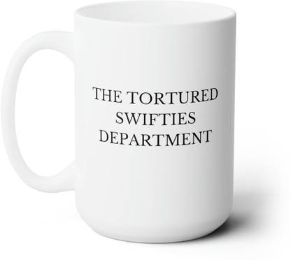craft maniacs TAYLOR SWIFT TORTURED POETS ERA 330 ML MUG FOR SWIFTIES Ceramic Coffee Mug
