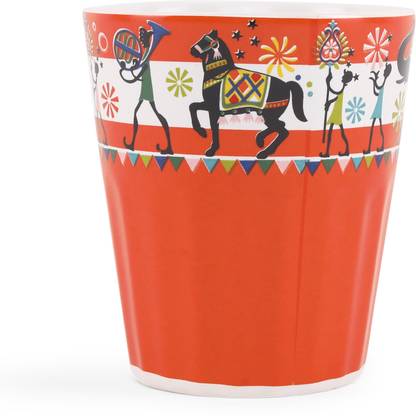 Actus Posse Pack of 1 Ceramic Fancy Tea Cup With beautiful Print Design | Best for Gift Ceramic Coffee Mug