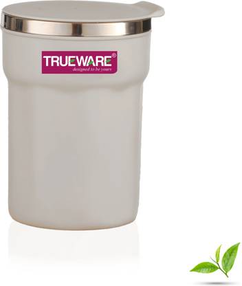 Trueware ACE Hot and Cold double wall Travel, Office, Home tumbler Stainless Steel, Plastic Coffee Mug