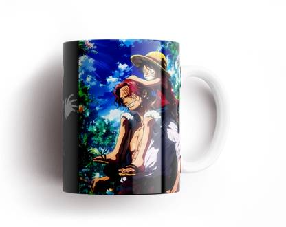 Tee Mafia Monkey D. Luffy - Anime Merch Collection - D4 Ceramic Coffee Mug