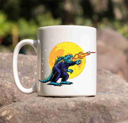 Balloonistics ASTRO GODZILLA CoffeeMug for Gift and Choice Ceramic Coffee Mug