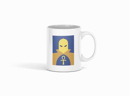 Nidhii Sales Red mask man standing -Printed coffee mugs for Animation Lovers Ceramic Coffee Mug