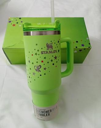 TexoFab Stainless Steel Stanley Tumbler with Straw Vacuum Insulated Bottle | 1200ml Stainless Steel Tumbler