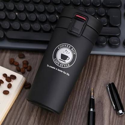 Osmium 350ml Stainless Steel Travel | Double Wall Vacuum Insulated (Multicolor) Stainless Steel, Plastic Coffee Mug