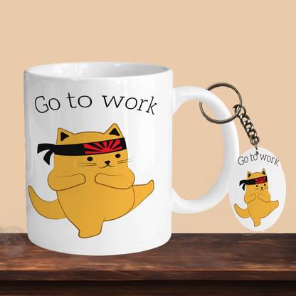 Hunter Studio 101_Go To Work R-O Ceramic Coffee Mug
