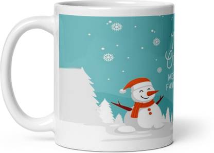 Sher Marry Christmas Messages For Family Abroad Printed Ceramic Coffee Ceramic Coffee Mug