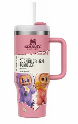OGZZ Stanley Quencher H2.0 Limited Labubu Edition Tumbler 40 oz | BPA-Free | Stainless Steel Tumbler