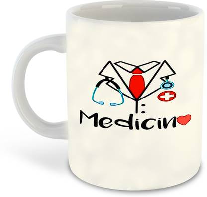 whats your kick Medicine Doctor Printed White Coffee - D10 Ceramic Coffee Mug