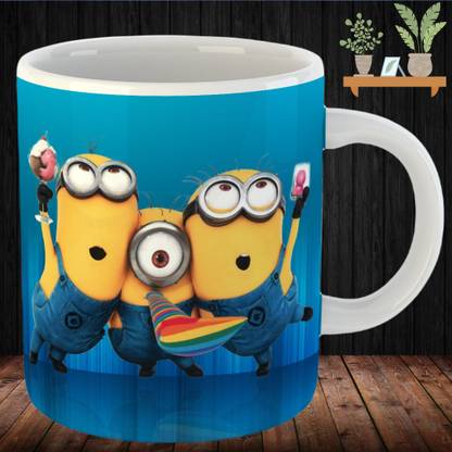 BuyersCue Despicable Me Minions Printed Special Edition Ceramic Coffee Mug