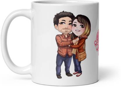Mr UVD Old Couples Love Ceramic Coffee Mug