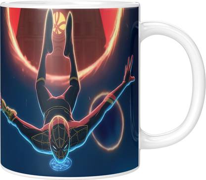 Printwala Spiderman Cup Avengers Cup Annime Cup No way to Home Whats up danger(SPM-01) Ceramic Coffee Mug