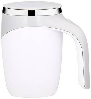 justone choice Automatic Magnetic Stirring Coffee Plastic, Stainless Steel Coffee Mug