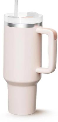 SEDOKA Tumbler with Handle and Straw Lid Leak-proof Silicone Boot Straw Cover Cap Stainless Steel Tumbler