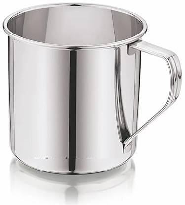 UDAY STEELS MUG 900ML SS PLAIN CLASSIC Stainless Steel Bath Mug