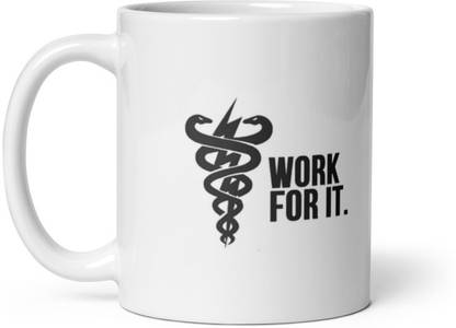 Mr UVD Work for it (Doctor) Ceramic Coffee Mug