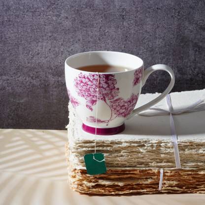 DANDY LINES Noah Footed mug in Purple, 60001 Bone China Coffee Mug