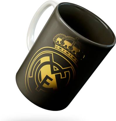 PrintatKing real Madrid black coffee mugs Ceramic Coffee Mug