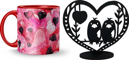 Lawadarwalas V-231 LUV-BD Ceramic Coffee Mug