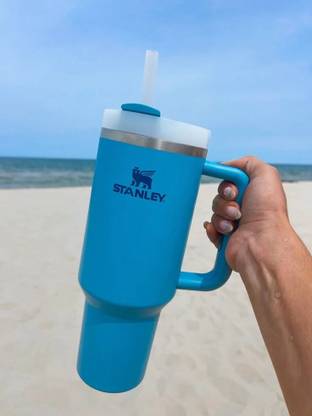 Stylento Blue Flowstate Quencher Tumbler | Large Capacity Stainless Steel Water Bottle Stainless Steel Tumbler