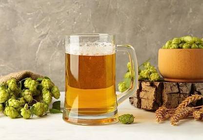 MDNSHO Beer mug with Handle Glass, Steins, Freezable Beer Glasses, Drinking Glasses Glass Beer Mug