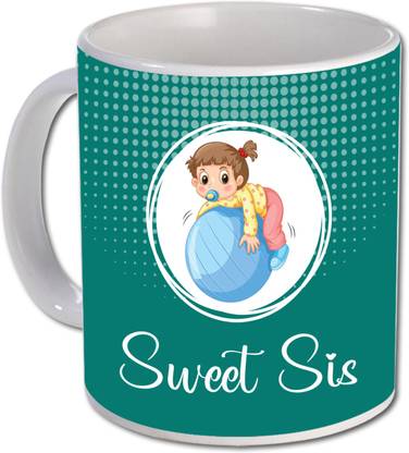 JS micro system JS-VH-SIS-MUG-033 Ceramic Coffee Mug