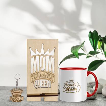 DesiDekho Mug, Keychain Gift Set