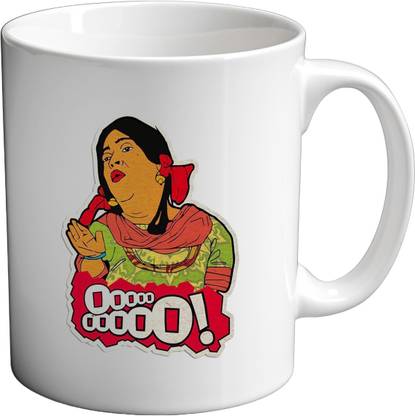 OCS Palak Oooooo! Meme Printed || Coffee mug || Tea for gifting Ceramic Coffee Mug