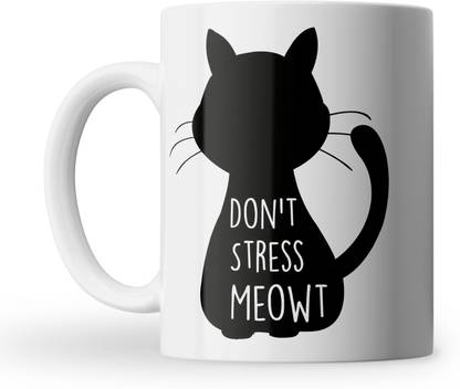 SATAK Ceramic Coffee Cup/Cat And Design Cup & Office Tea Break Cup Kids Ceramic Coffee Mug