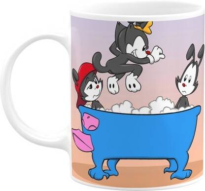 GAURAV GALLERY Animaniacs mug Animaniacs Cartoon mug For Boys Girls Friends (A-01) Ceramic Coffee Mug