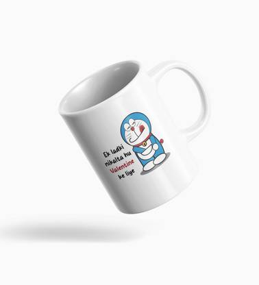 MiTrends Michan's Lover: Printed 250ml Ceramic Coffee, Gift For Singles Ceramic Coffee Mug