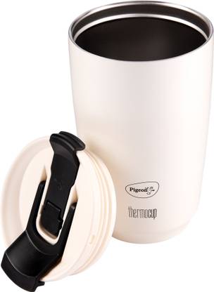 Pigeon ThermoCup,Vacuum Insulated Travel, Office with Dual Lid Technology d Stainless Steel Coffee Mug