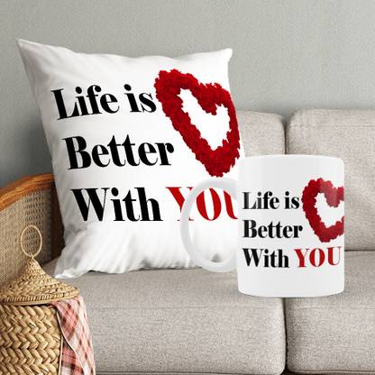 ECFAK Cushion, Mug Gift Set