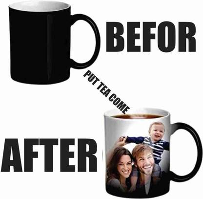RRV INTRASTYLE Photo Magic mug Ceramic Coffee Mug