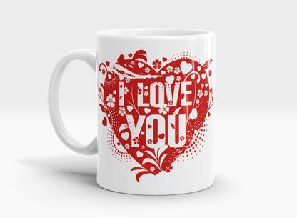 KALPASAKHI PRODUCTS I Love You Printed Special Gift For Someone Special-DES-405 Ceramic Coffee Mug