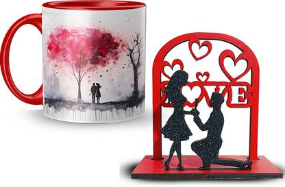 Lawadarwalas V-249 LUV-2 Ceramic Coffee Mug