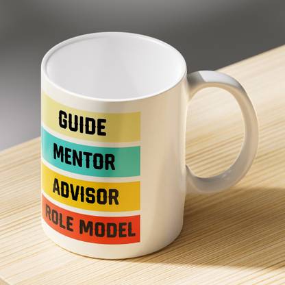 Kanantraders Guide Mentor Advisor – 325ml Printed Ceramic Teachers Day Gift Cup Ceramic Coffee Mug