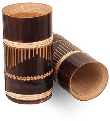 NOHUNT Bamboo Beer Self-Designed Cups for Water, Beer, Wine, Juice Wood Tumbler