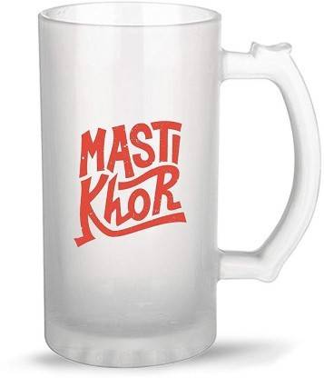 FLYBOX Masti Khor Glass Beer Mug