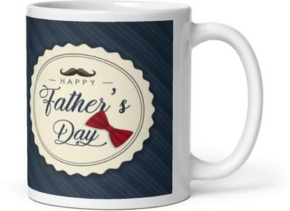KAMAKSHI DESIGNER HAPPY FATHERS DAY MUG DAD-41 Ceramic Coffee Mug