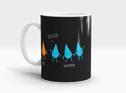 WINGS MART ilo-water Ceramic Coffee Mug