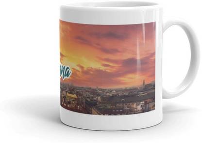 ShopTwiz Vienna Ceramic Coffee Mug