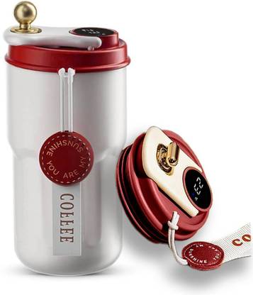 Tnglov Stainless Steel Hot and Cold Vacuum Insulated Temperature Display Coffee Stainless Steel Coffee Mug