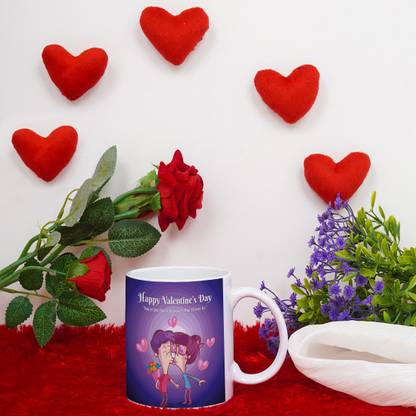 Crazy Corner You're The Closest To Heaven'That I'll Ever Be '' Valentine's Day Printed Ceramic Coffee Mug