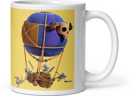 Mr UVD Zombie skeletons_MUGG Ceramic Coffee Mug