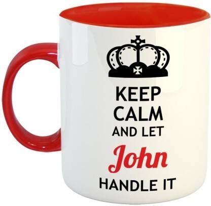 Abhirocks Printed Ceramic For Gifting 330ml Model 0200 Ceramic Coffee Mug