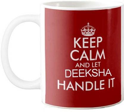 GNS Keep Calm Gift for Charita Office Quote 01 Ceramic Coffee Mug