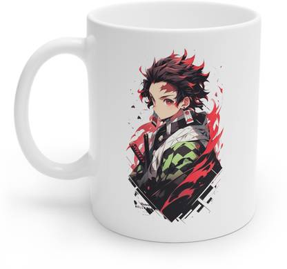 dubals S1-MUG-ANI-DMONS-01-04 Ceramic Coffee Mug