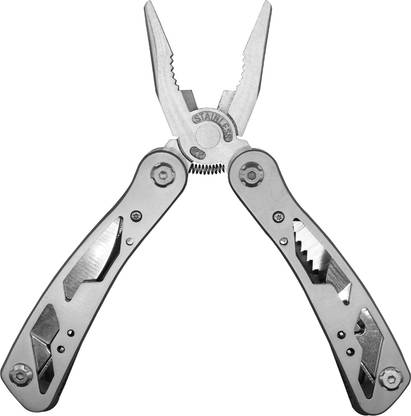 IZOM IZ-MT-12/1 12-in-1 Tool Stainless Steel Multitool with Plier, Cutter, Knife & Screwdriver Multi Utility Plier