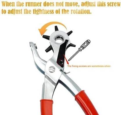 PARYAVARAN Leather Belt Hole Punching Machine Lever Tool