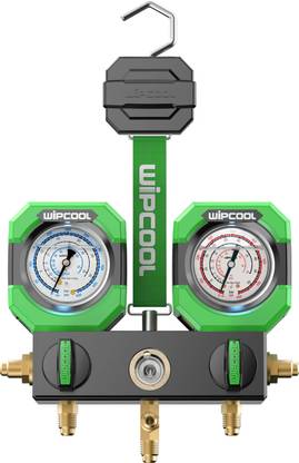 Wipcool Manifold Gauge Kit MG2K, All Refrigerant Testing-Charging,Pressure-800psi Multi Vise Tool